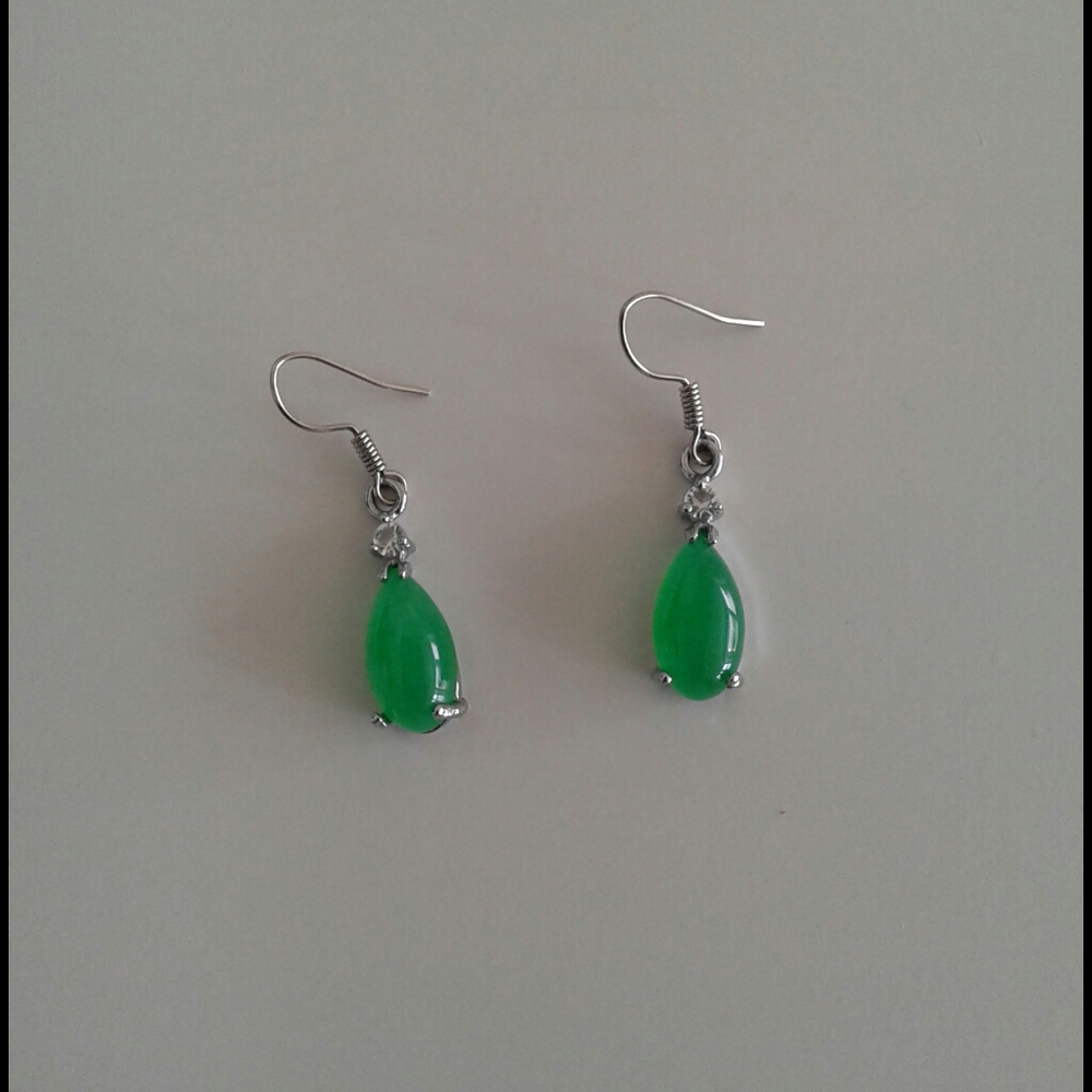 Jade  earrings